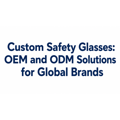 客製化安全眼鏡：為全球品牌提供 OEM 與 ODM 解決方案